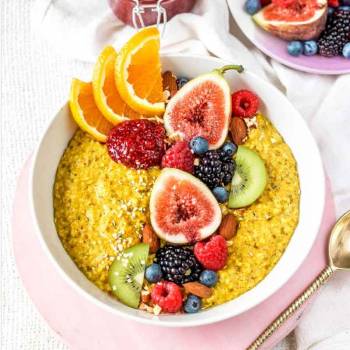 Golden Oats recipe by @thrivingonplants