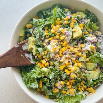 Grilled Corn & Avocado Salad