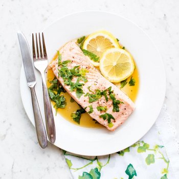 steamed salmon recipe