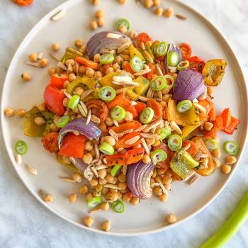 Warm Chickpea Salad Recipe
